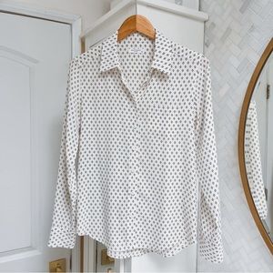 Equipment silk button down